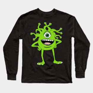 Mike the Beholder Long Sleeve T-Shirt